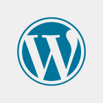 Logo da tecnologia WordPress